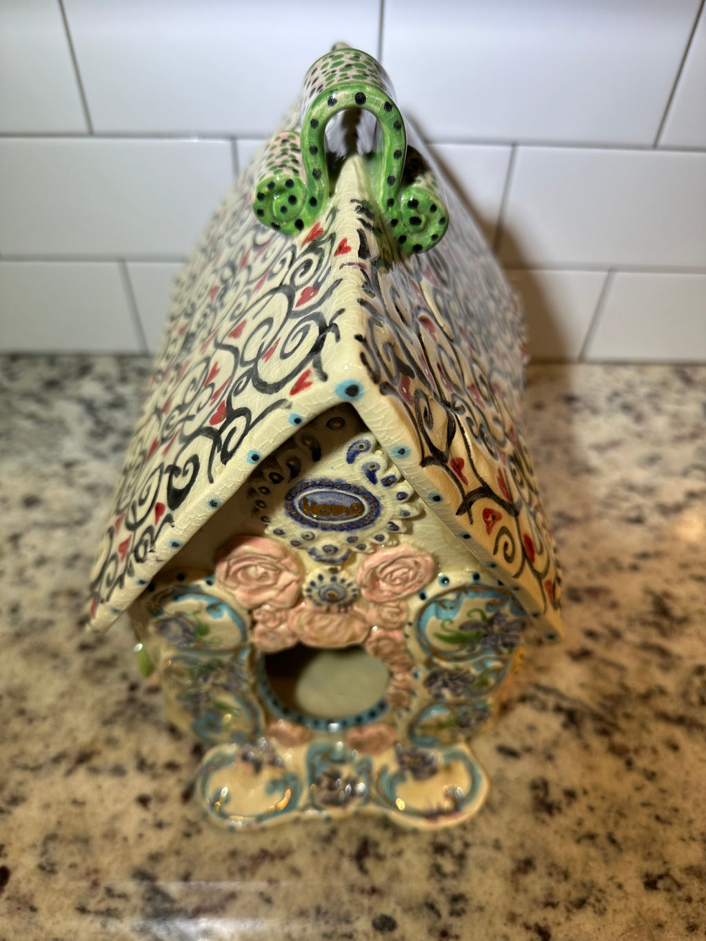 No Matter Where You Roam Bird House