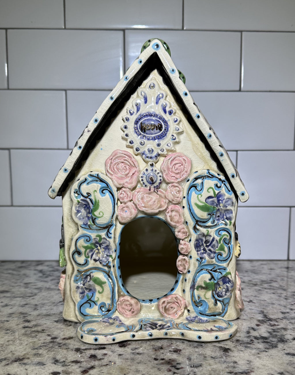 No Matter Where You Roam Bird House